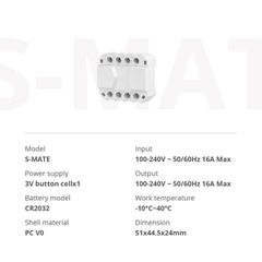 GloboStar® 80070 SONOFF S-MATE - Switch Mate 16A/3500W-thumb-10