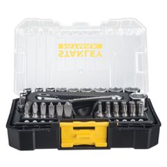 Κασετίνα καρυδάκια 1/4" εξάγωνα 37τεμ. Νο 5,5-14mm και μύτες 25τεμ. / FMMT19101-0