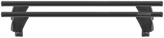 ΣΕΤ ROOF RACK ΜΠΑΡΕΣ ΟΡΟΦΗΣ ΑΛΟΥΜΙΝΙΟΥ DELTA Μ BLACK 123 cm ΣΕ ΜΑΥΡΟ ΧΡΩΜΑ ΜΕ ΚΑΠΑΚΙΑ ΑΚΡΩΝ TYPE G/FP ΓΙΑ ΑΠΛΗ ΟΡΟΦΗ MENABO - 2 ΤΕΜ.