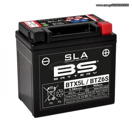 ΜΠΑΤΑΡΙA BS BATTERY BTX5L/BTZ6S SLA