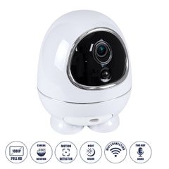 GloboStar® 86008 Rechargeable Table Camera WiFi HD 1080P 3MP 350° 5200mAh Two Way Audio & Motion Detection - Επαναφορτιζόμενη Επιτραπέζια Κάμερα WiFi HD 1080P 350° 5200mAh Διπλή Κατέυθυνση Ομιλίας με
