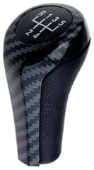 BMW E46/E60/E61/E62/E63/E90/E91/E92/X1/X3/X5 ΠΟΜΟΛΟ ΤΑΧΥΤΗΤΩΝ CARBON ΜΕ ΕΝΔΕΙΞΗ 5 ΤΑΧΥΤΗΤΩΝ AJS