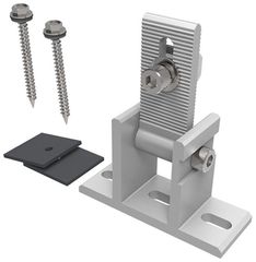 V-TAC Μπροστινό Στήριγμα Ρυθμιζόμενο για Στήριξη Φωτοβολταϊκών Πάνελ σε Οροφή-Ταράτσα 11417