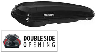ΜΠΑΓΚΑΖΙΕΡΑ ΟΡΟΦΗΣ DIAMOND 500 DUO BLACK (ΜΑΥΡΗ/ΓΥΑΛΙΣΤΕΡΗ) MENABO