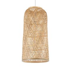 GLOBOSTAR® CALERO 01710 Boho Κρεμαστό Φωτιστικό Οροφής με Ντουί 1 x E27 AC 220-240V IP20 - Μπεζ - Μ25 x Π25 x Υ50cm
