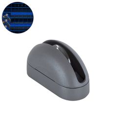 GLOBOSTAR® WINDOWCURBA 90111 Φωτιστικό Ανάδειξης Παραθύρων LED 6W 480lm 3° x 262° DC 24V Αδιάβροχο IP65 Μπλε Dimmable - CREE XPE Chip - Γκρι Ανθρακί - Μ12 x Π5.3 x Υ6.5cm - 3 Χρόνια Εγγύηση