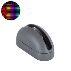 GLOBOSTAR® WINDOWCURBA 90112 Φωτιστικό Ανάδειξης Παραθύρων LED 6W 480lm 3° x 262° DC 24V Αδιάβροχο IP65 Πολύχρωμο RGB Dimmable DMX512 - CREE XPE Chip - Γκρι Ανθρακί - Μ12 x Π5.3 x Υ6.5cm - 3 Χρόνια Εγ