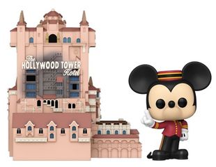 Funko Pop! Town: Walt Disney World 50th Anniversary - Hollywood Tower Hotel And Mickey Mouse #31 Vinyl Figure