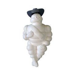 Διακοσμητικό Ανθρωπάκι Michelin με Καπέλο - Μικρό - 23 x 14cm