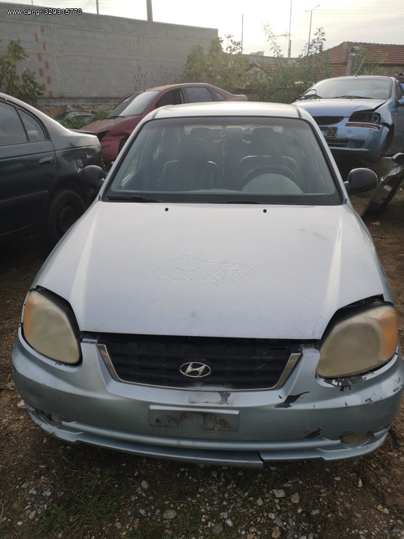 Accent 2002-2006 1.3 cc για ανταλλακτικά κομμάτι-κομμάτι