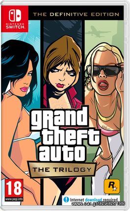 Grand Theft Auto The Trilogy – The Definitive Edition / Nintendo Switch