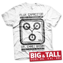 BACK TO THE FUTURE - T-Shirt Big & Tall - Flux Capacitor (3XL)
