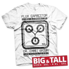 BACK TO THE FUTURE - T-Shirt Big & Tall - Flux Capacitor (3XL)