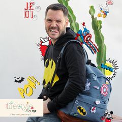 Customizable Denim Backpack - Model B-thumb-3