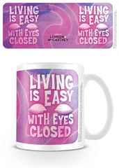 LENNON & MCCARTNEY - Ceramic Mug - 315 ml - Living Is Easy With Eyes Closed