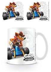 CRASH BANDICOOT - Mug - 315 ml - Crash Emblem