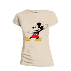 DISNEY - T-Shirt - Mickey Mouse Happy Face - GIRL (M)