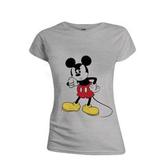 DISNEY - T-Shirt - Mickey Mouse Angry Face - GIRL (M)