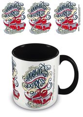 HARRY POTTER - Coloured Inner Ceramic Mug - Hogwarts Express Black
