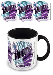 HARRY POTTER - Coloured Inner Mug - Knight Bus Black