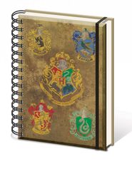 HARRY POTTER - Notebook A5 - Hogwarts Crest-thumb-1