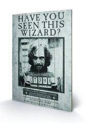 HARRY POTTER - Printing on wood 40X59 - Sirius Wanted