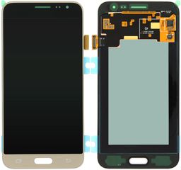 Samsung (GH97-18414B) LCD Touchscreen - Gold (incl. adhesive) Galaxy J3 (2016); SM-J320