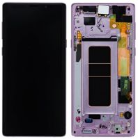 Samsung (GH97-22269E) OLED Touchscreen - lavender purple, Galaxy Note 9; SM-N960F