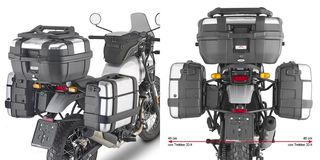 Βάσεις πλαϊνών βαλιτσών GIVI PL9054 για ROYAL ENFIELD HIMALAYAN 2021-