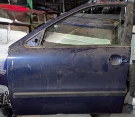 ΠΟΡΤΑ ΟΔΗΓΟΥ ΕΜΠΡΟΣ ΜΠΡΟΣΤΑ ΑΡΙΣΤΕΡΑ SEAT LEON Ι TOLEDO II 1M 1999-2006 ΜΠΛΕ ΣΚΟΥΡΟ ΛΕΙΠΕΙ ΤΟ ΤΖΑΜΙ