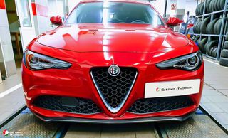 Εμπρόσθιο carbon σπόιλερ της Stile Italia για Alfa Romeo Giulia Super (Type 952)