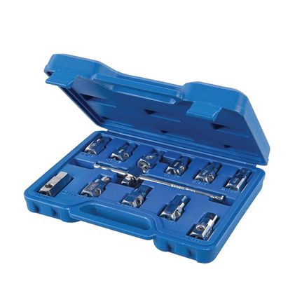 Ταπόκλειδα Λαδιού 3/8" Silverline 279661 8 - 17mm Σετ 12 τεμαχίων