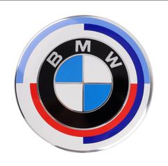 ΣΗΜΑ BMW SERIES 5/6 Z4/F10/F11/F06/F07/E63  Επετειακό 50 ετών ' 82MM 2 ΤΡΥΠΕΣ