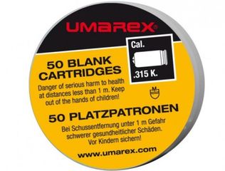 Umarex Αβολίδοτα Σηματοδοσίας 315 πιστολιού — Ενδεικτική τιμή προϊόντος της κατασκευάστριας εταιρείας για την Ευρωπαϊκή αγορά : 33 €