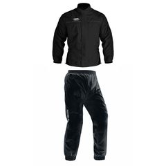 Αδιάβροχα Σετ (σακάκι-παντελόνι) Oxford Μαύρο RM100110