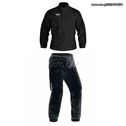 Αδιάβροχα Σετ (σακάκι-παντελόνι) Oxford Μαύρο RM100110
