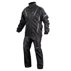 Nordcode Rainsuit Wave Αδιάβροχο Σετ ΜαύροNOR000RAI19