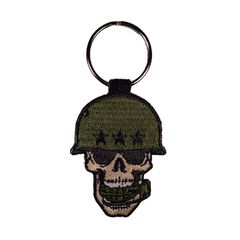 Μπρελόκ Κλειδιών Skull Grenade Υφασμάτινοsk013