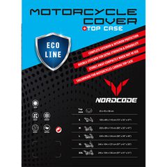Κουκούλα Μοτοσυκλέτας Nordcode Eco Line Medium Top CaseNOR000COV041