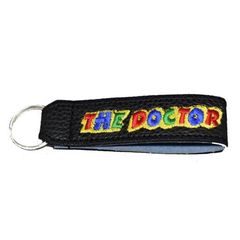 Μπρελόκ Κλειδιών Δερμάτινο Κεντητό The Doctor Large MP-DOCTORLARGE