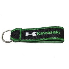 Μπρελόκ Κλειδιών Δερμάτινο Κεντητό Kawasaki Large MP-KAWASAKILARGE
