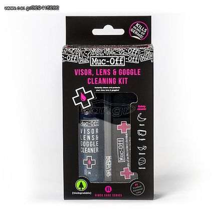 Muc Off Visor Cleaning Kit Καθαριστικό Κιτ Ζελατινών  MUCUNICLE10