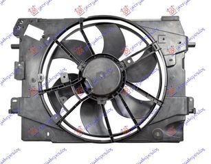 ΒΕΝΤΙΛΑΤΕΡ ΨΥΓΕΙΟ ΝΕΡΟΥ ΒΕΝΖΙΝΗ-ΠΕΤΡΕΛΑΙΟ +AC (400mm) για DACIA LOGAN-MCV 16-