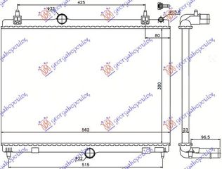 ΨΥΓΕΙΟ (MECHANICAL) 1.6 THP-VTI ΒΕΝΖΙΝΗ - 1.6 HDi-2.0 HDi-BLUEHDi ΠΕΤΡΕΛΑΙΟ ΜΗΧΑΝΙΚΟ (380x560) για PEUGEOT 508 15-18