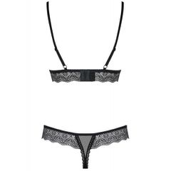 Obsessive Translucanet Mesh Bra with Thong-thumb-2