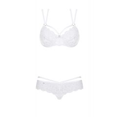 Obsessive White Lacy Set-thumb-1