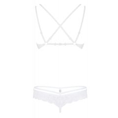 Obsessive White Lacy Set-thumb-2