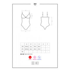 Obsessive Delicate Teddy Lingerie-thumb-2