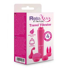 Κλειτοριδικό RelaXxxx Travel Vibrator ροζ
