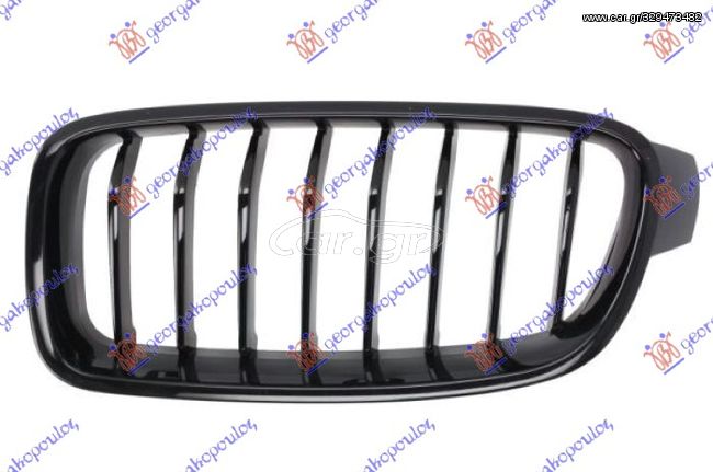 ΚΑΡΔΙΑ ΜΑΣΚΑΣ (ΟΛΗ ΜΑΥΡΗ) (M PERFORMANCE) για BMW SERIES 3 (F30/F31) SDN/S.W. 14-18